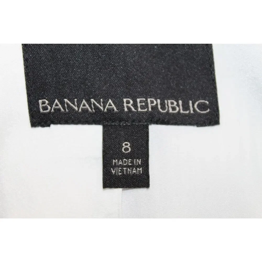 NWT Banana Republic Avery Gray Pinstripe Seersucker Texture Lightweight Suit